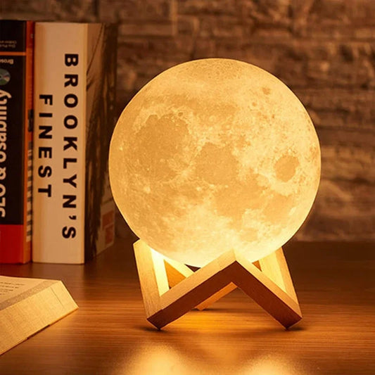 New Book Light LED Moon Light Galaxy Light, Moon Night Light, Girl, Boy, Child Birthday Gift, Bedroom Decoration Indoor lighting